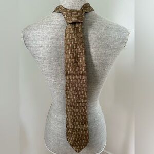 Vintage Burberry Silk Tie Paisley